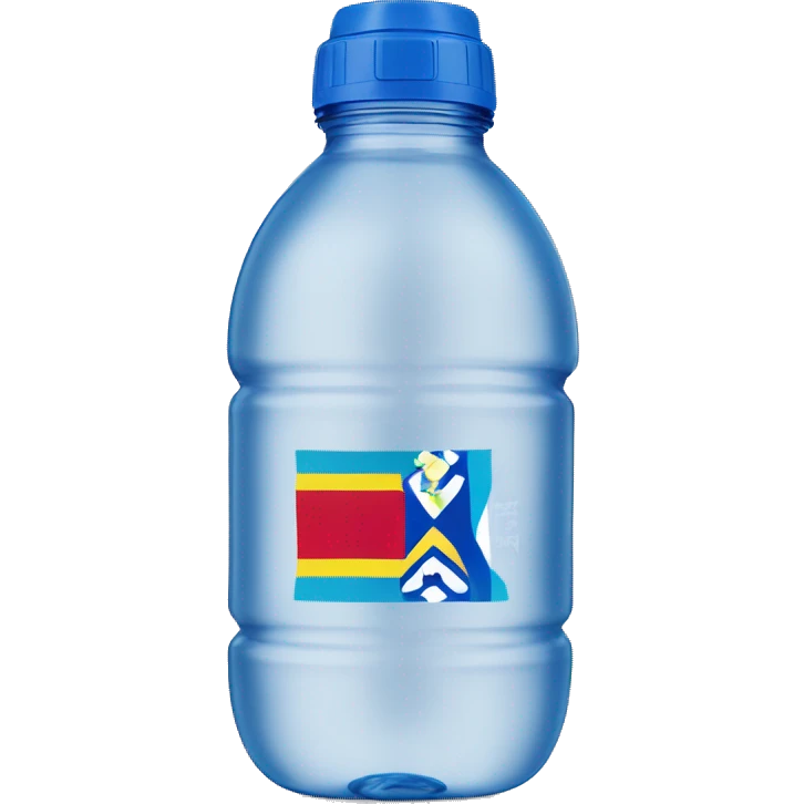 Fiji water bottle  emoji