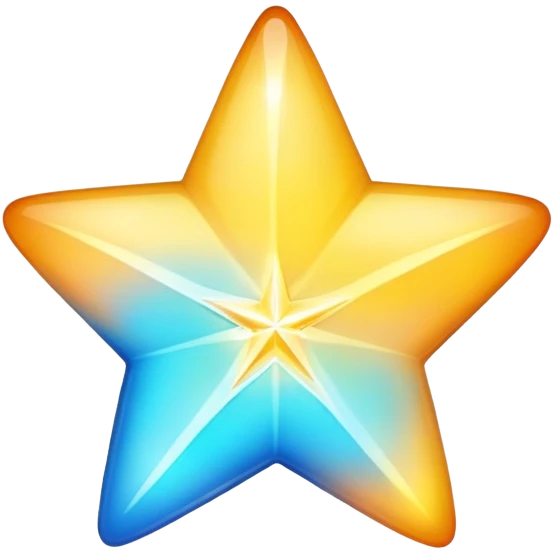 Glowing star emoji