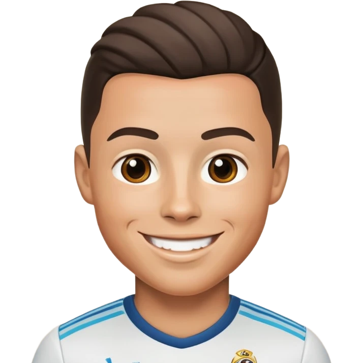 Ronaldo gülüyor emoji