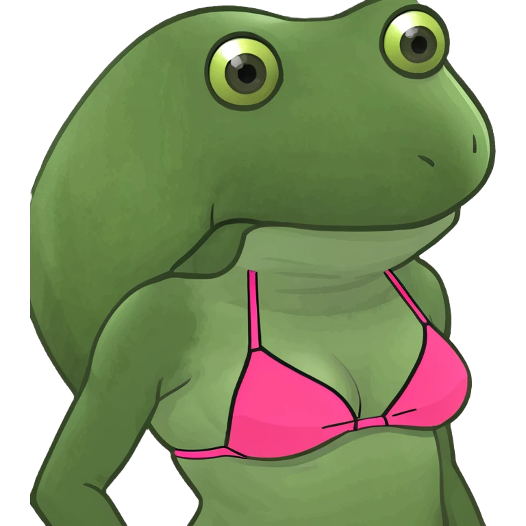 Just a bikini emoji