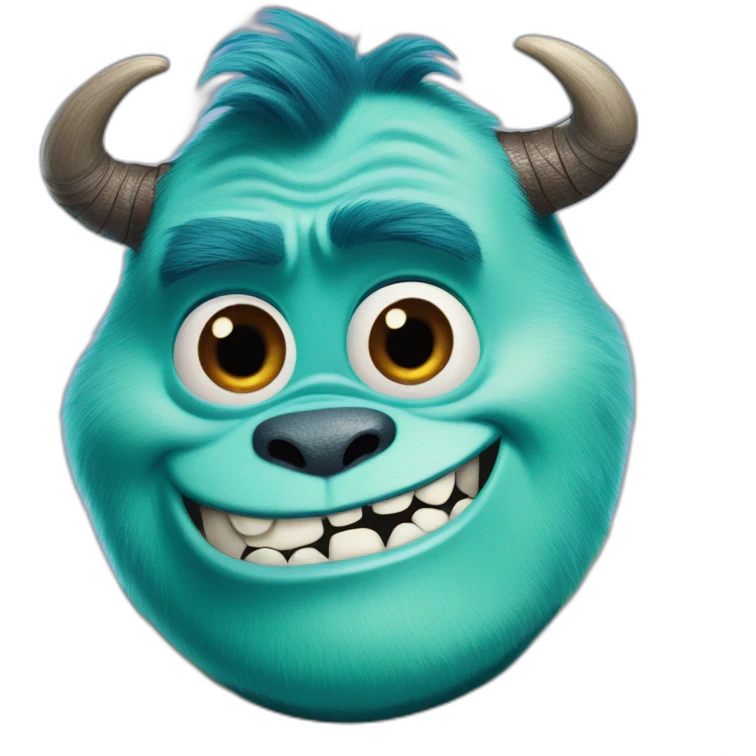 monsters inc sulley emoji