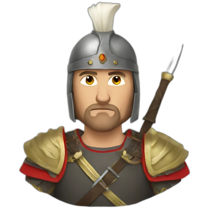 Russian warrior  emoji