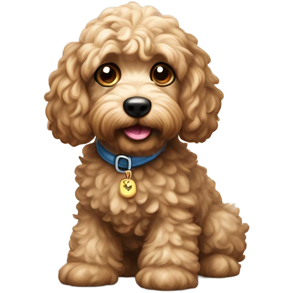 Cockapoo naughty  emoji