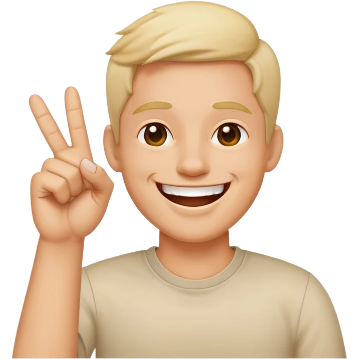 Laughs With two middle fingers emoji