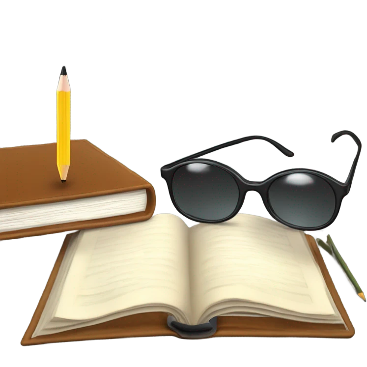 Studying  emoji