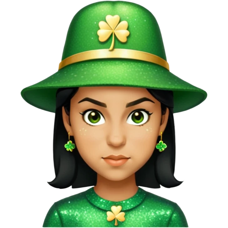 Sparkling Leprechaun emoji