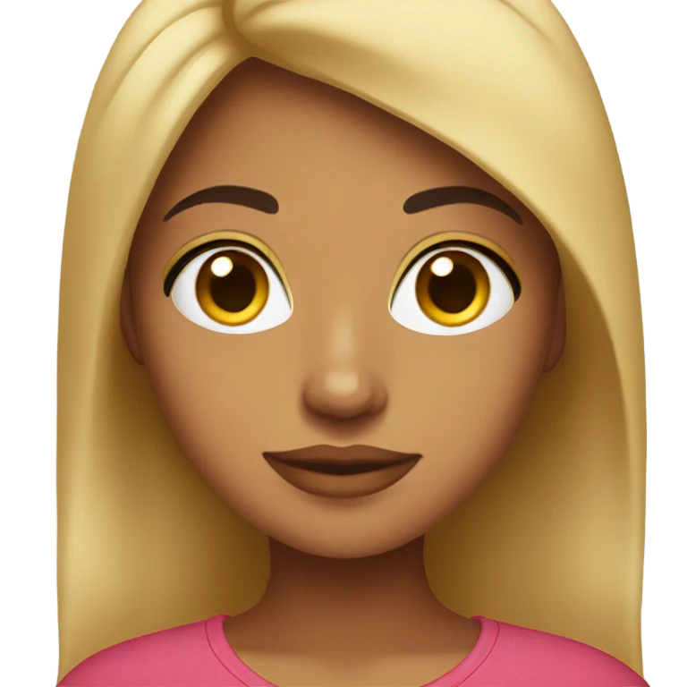 A latina girl emoji