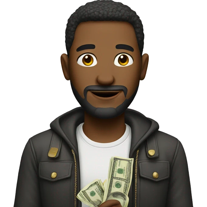Man with money  emoji