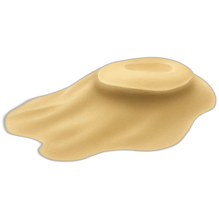 sandy beach emoji