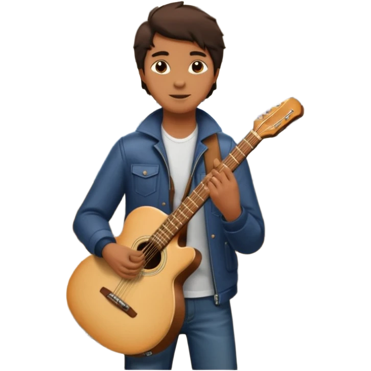 Rider with guitarcase,Metro Riders, inside metro train, no transparent, with background,full image , negative transparent, positive background. emoji
