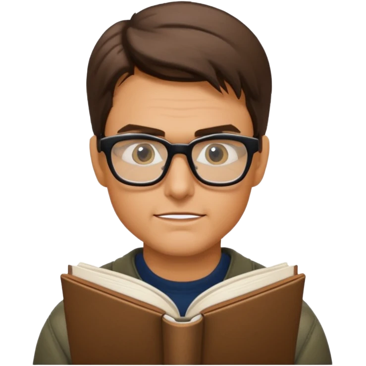 tom cruise read book emoji