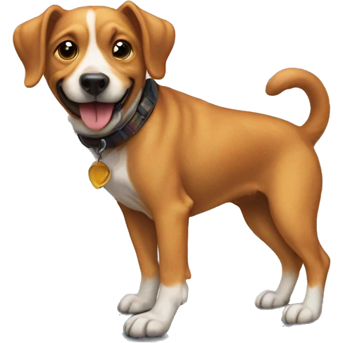 Dog on a skateboard  emoji