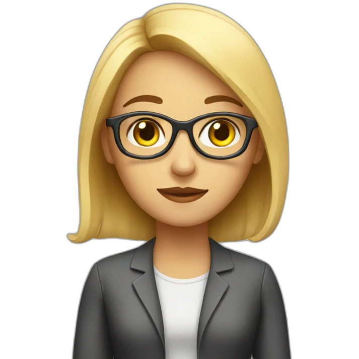 psychologist girl emoji