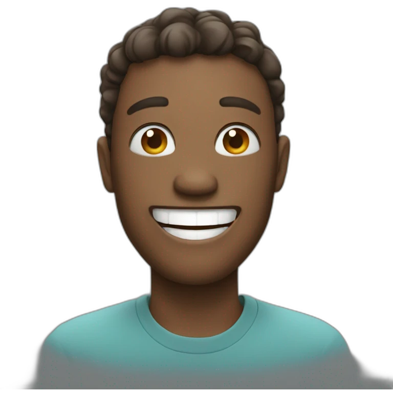 Happy person emoji
