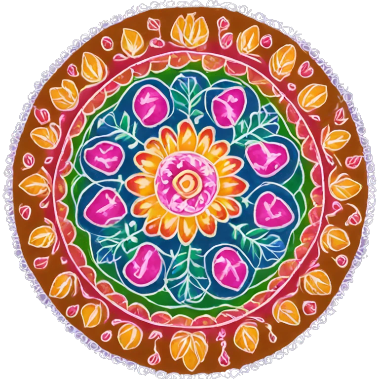 kolam rangoli emoji