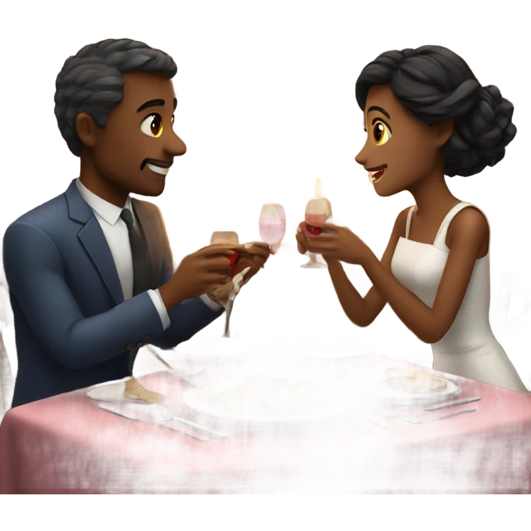 romantic dinner emoji