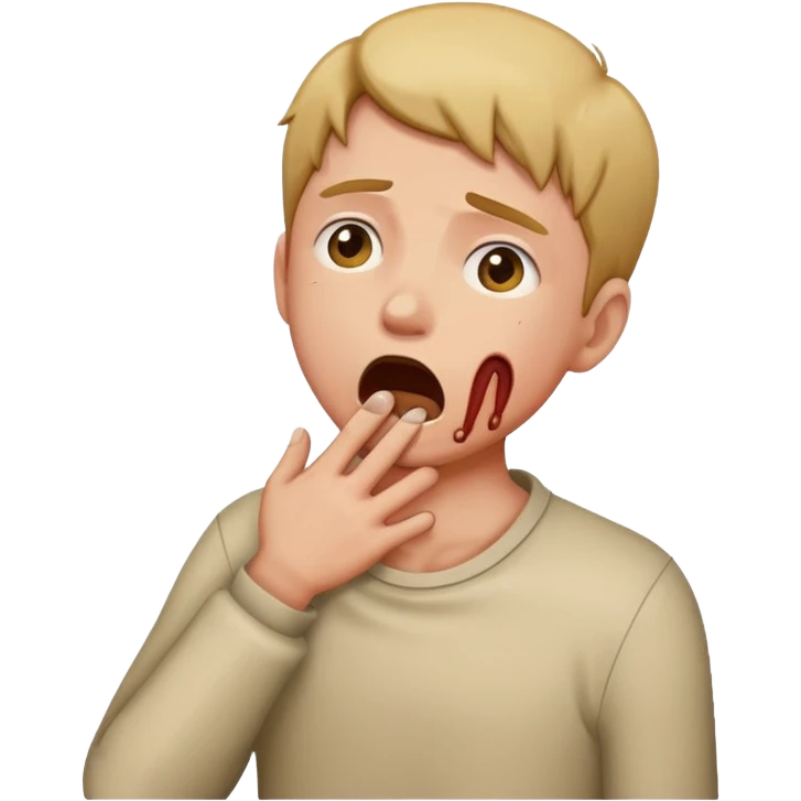 choking yourself out emote emoji