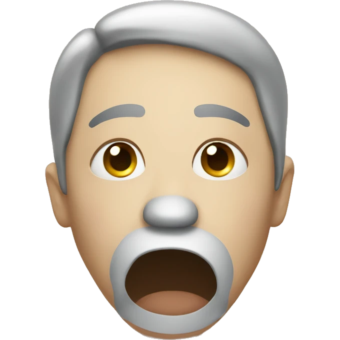 Out of breath. Allergie emoji