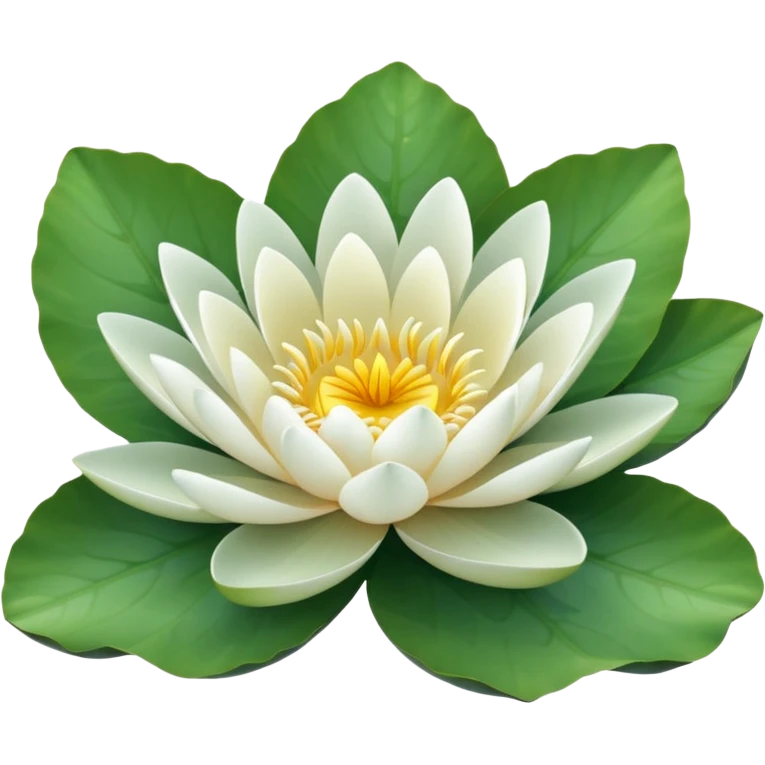 water lily emoji