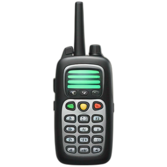 Walkie-talkie emoji