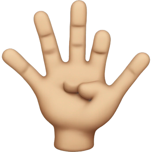 rock fingers emoji