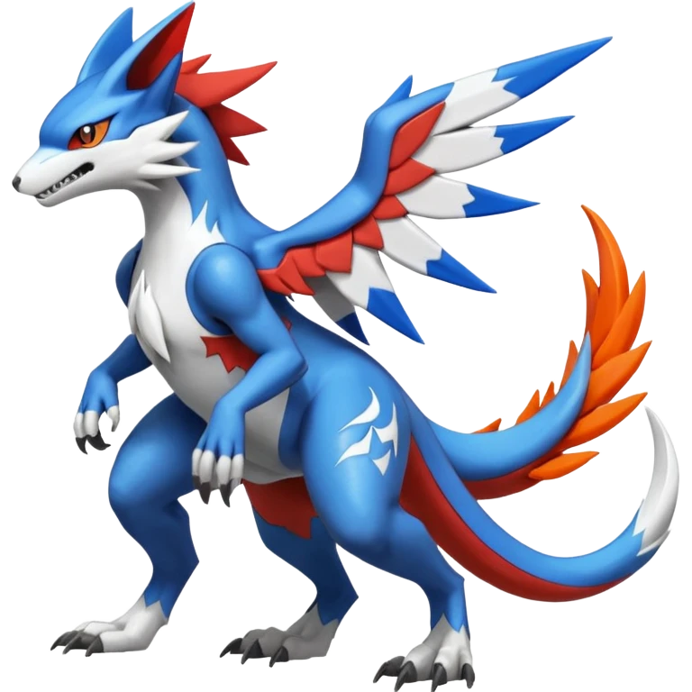 Gabite-Veemon-Silvally-UlforceVeedramon-Digimon-Latias-Peppercat-Pokémon-Flamedramon-fusion-animal-hybrid-creature, Full body  emoji