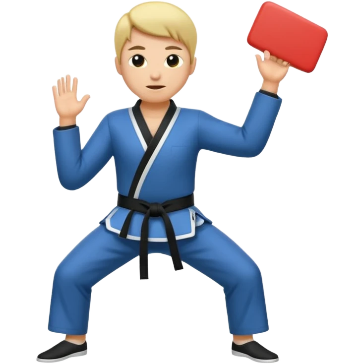 black belt spank emoji