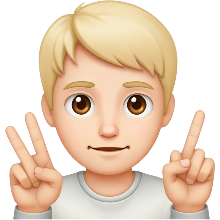 Cute face with middle fingers  emoji