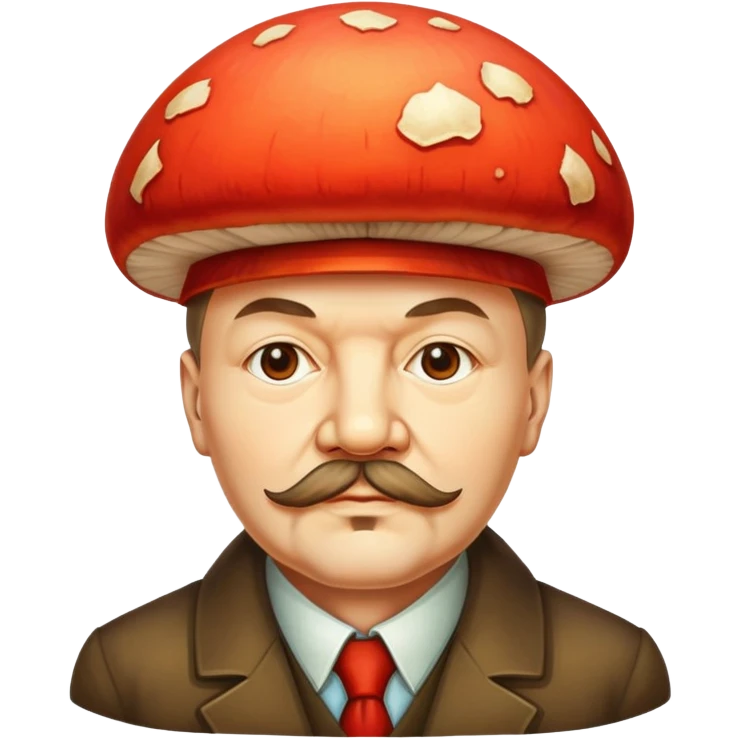 Lenin mushroom  emoji