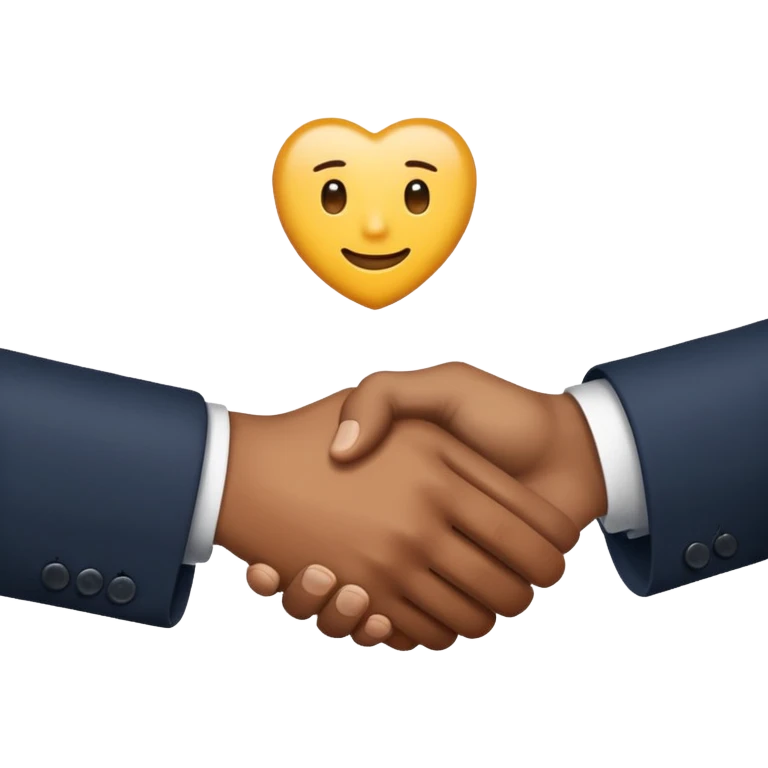 business handshake emoji