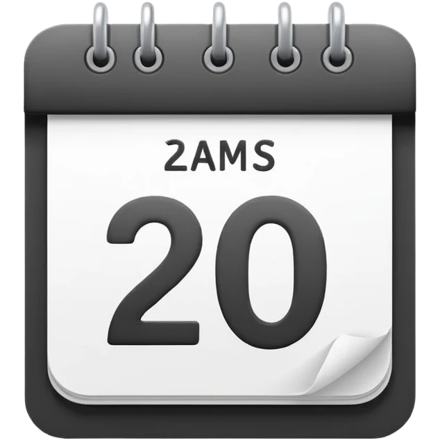 calendar with number 28 emoji