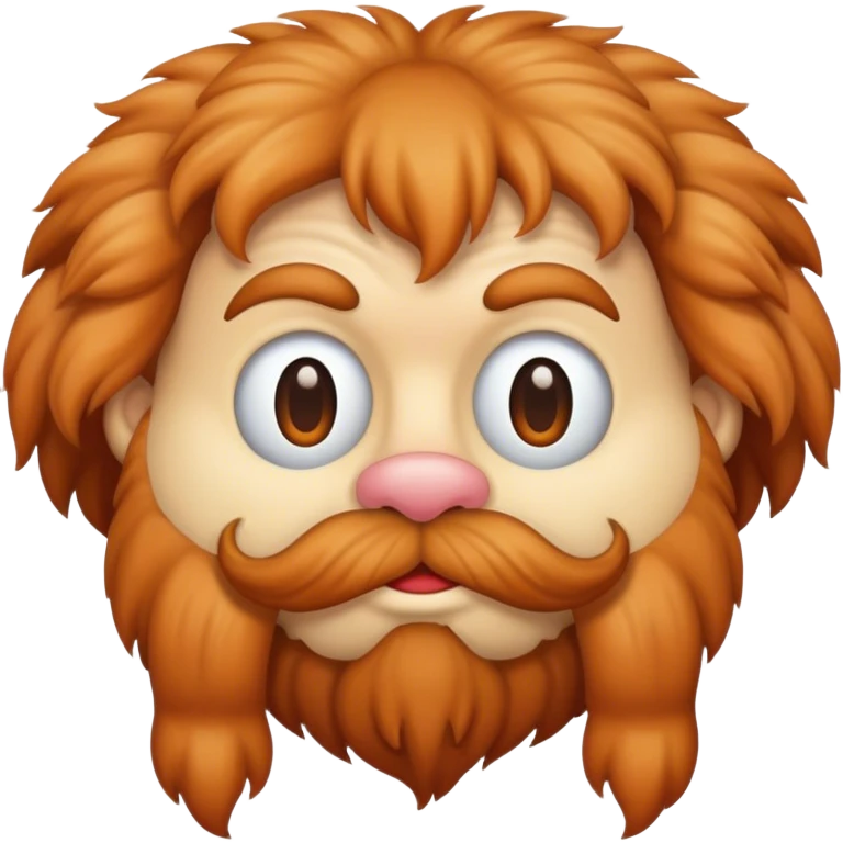 Buffoon with hairy legs emoji