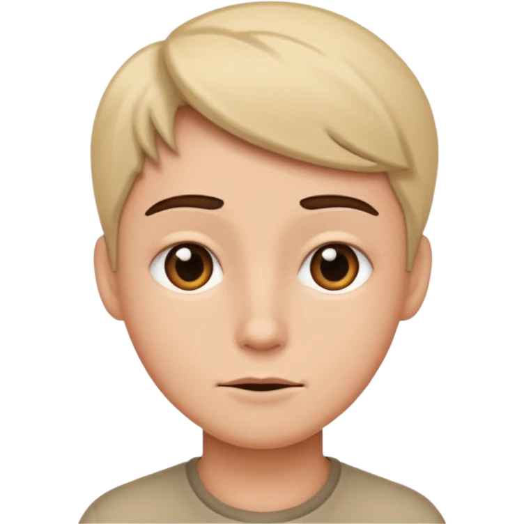 Eu pedi SEM carinha emoji