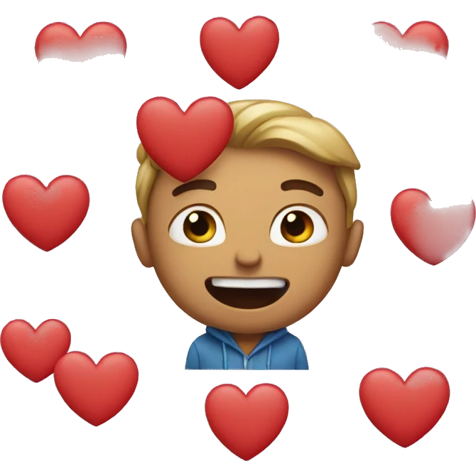 Giant heart emoji