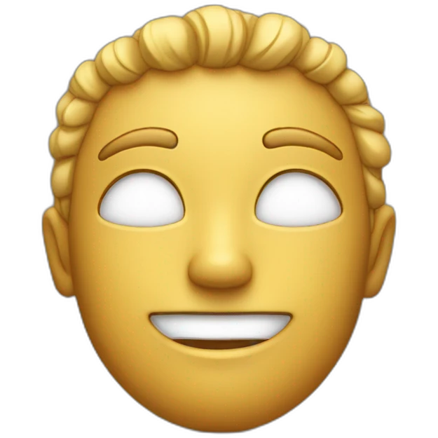 Visage avec main qui cache le soleil emoji