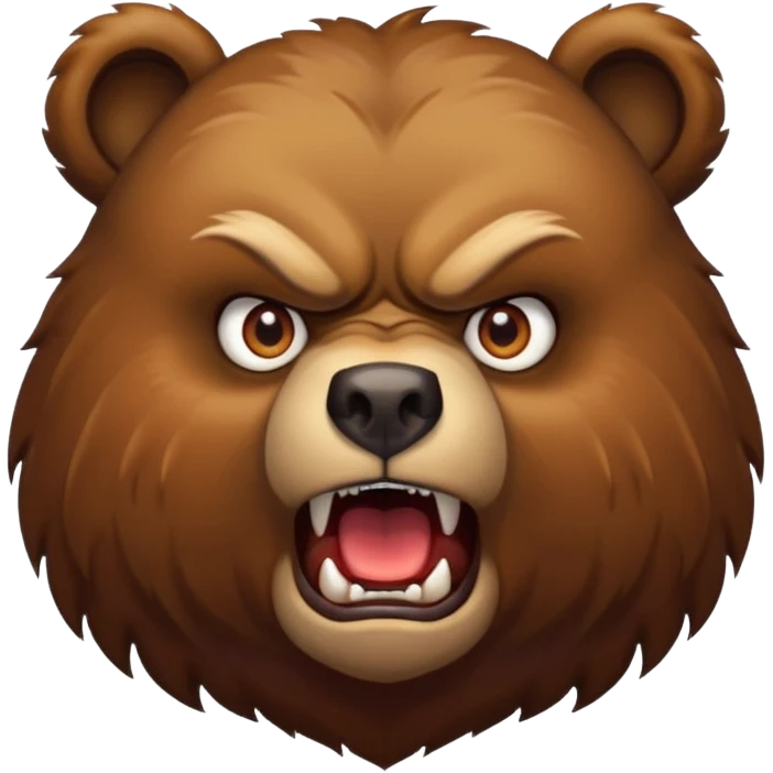 Urso palavrão  emoji