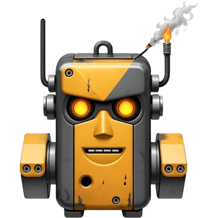 burnt-out electricaltransformer emoji
