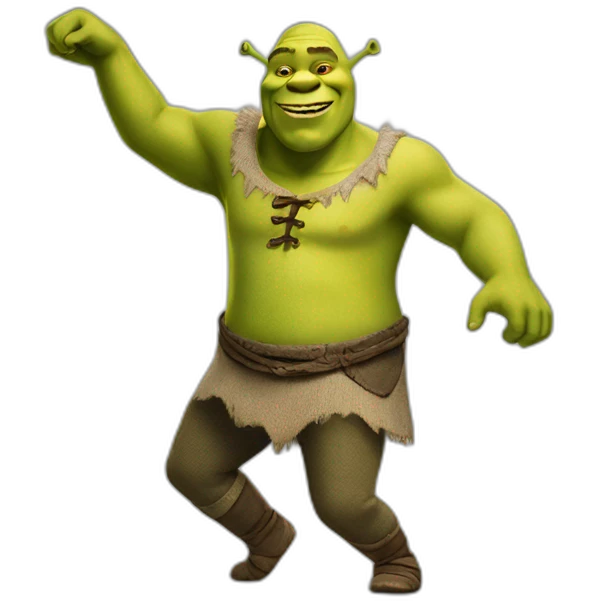 shrek dancing emoji