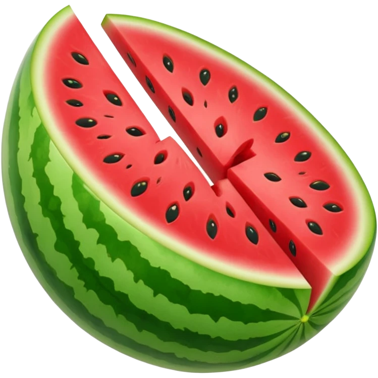 whole watermelon emoji