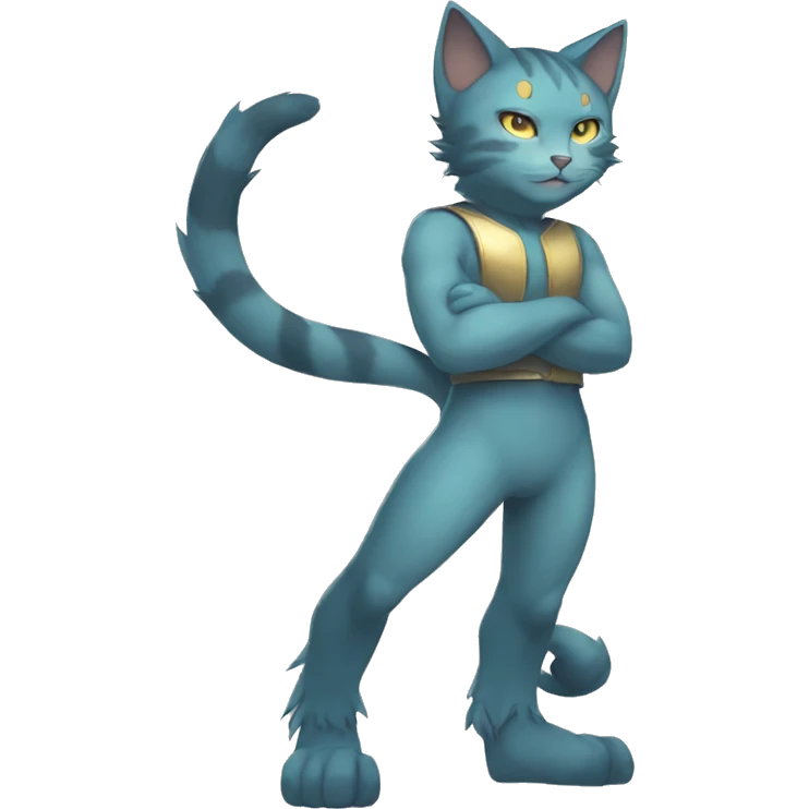 Catboy-Sona-Fakémon full body emoji