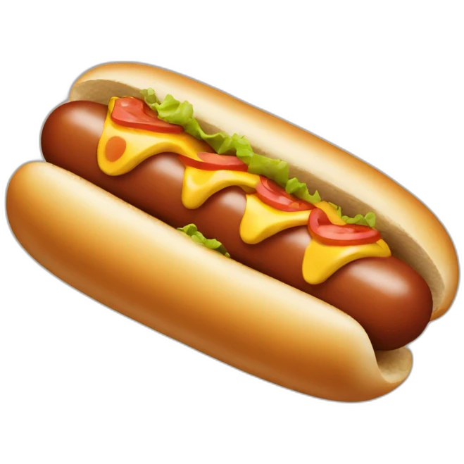 hotdog emoji