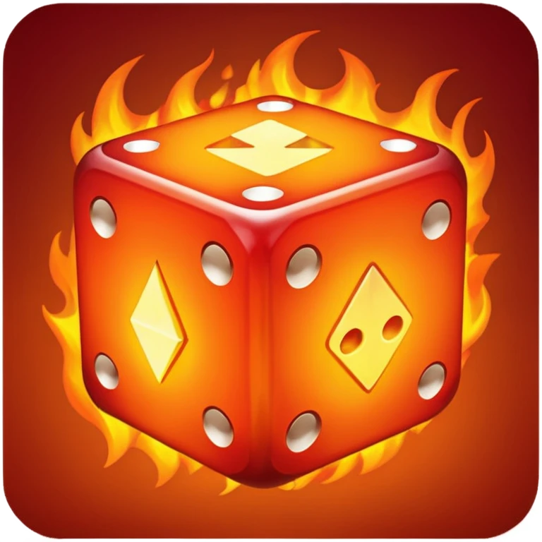 fire dice emoji