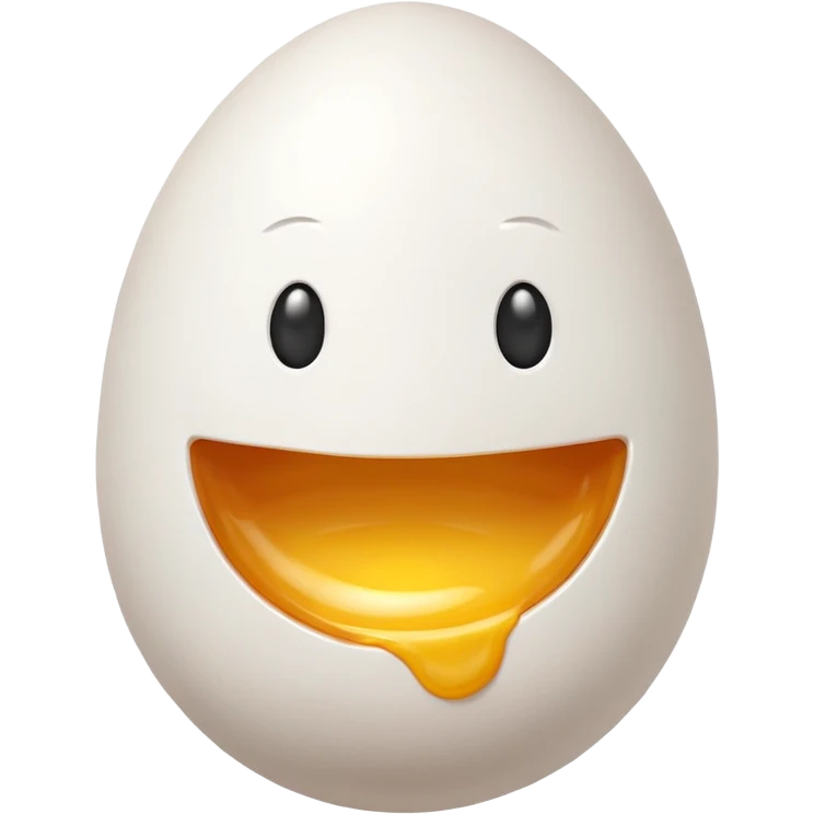 smiling egg emoji