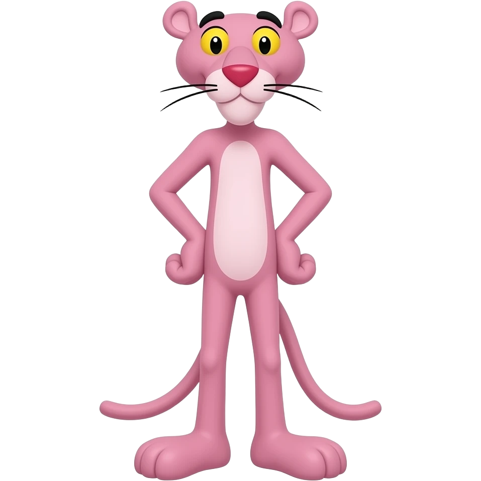 pink panther emoji