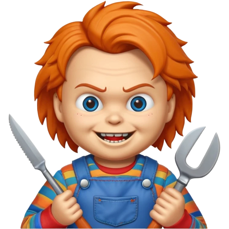 Un emojin de chuky emoji