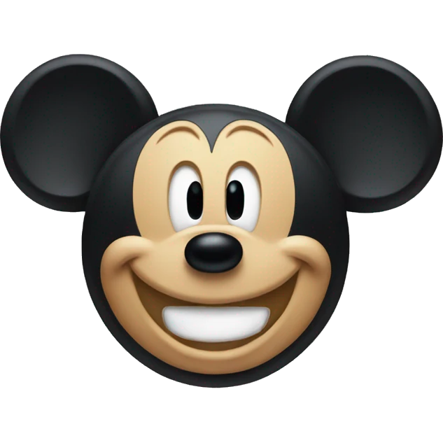 Mickey Mouse emoji