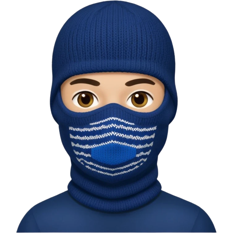 Man in balaclava emoji