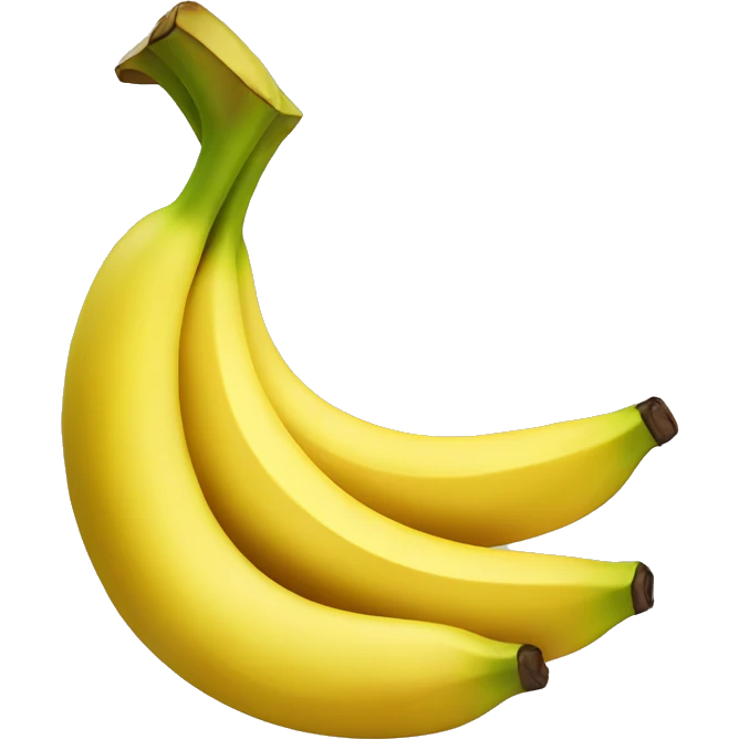 Happy banana emoji