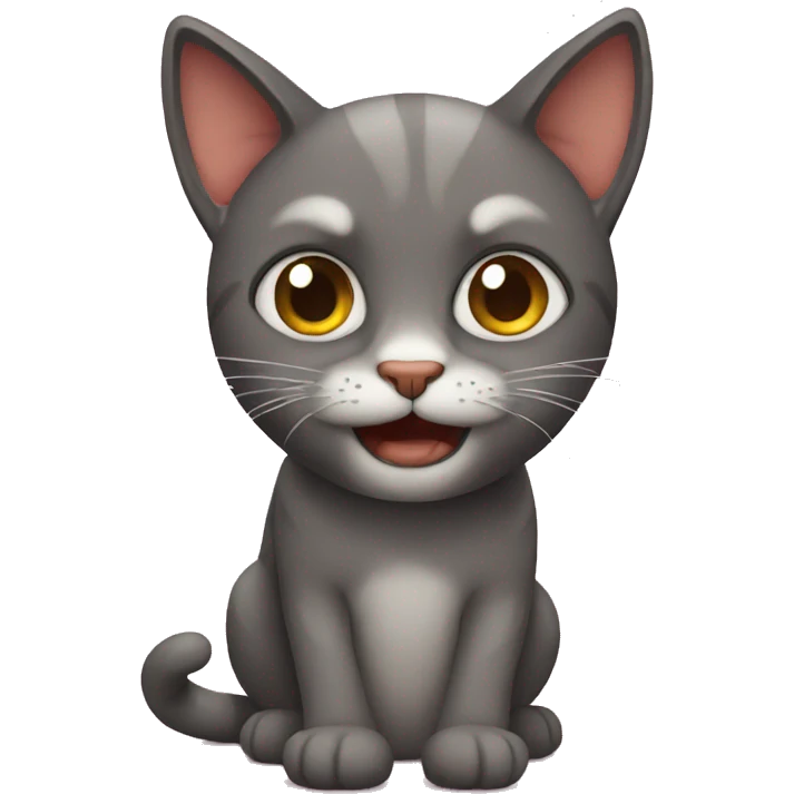 bad cat emoji