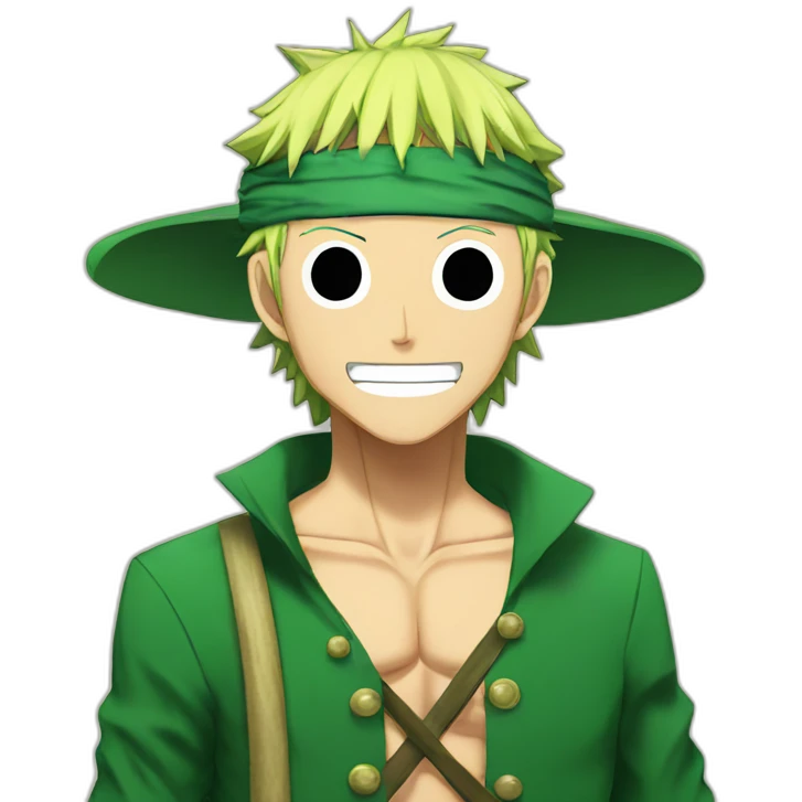 Zoro one piece anime emoji